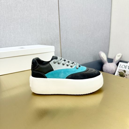 Maison Margiela Cowhide Retro Thick Sole Casual Training Shoes