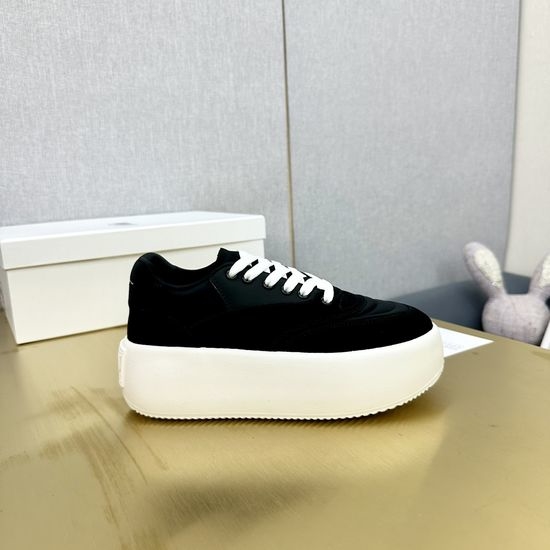Maison Margiela Cowhide Retro Thick Sole Casual Training Shoes
