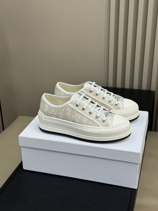 Christian Dior Thick-soled Sports Shoes with Oblique Print