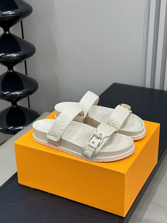Louis Vuitton Classic Versatile Comfortable Casual Daily Slides