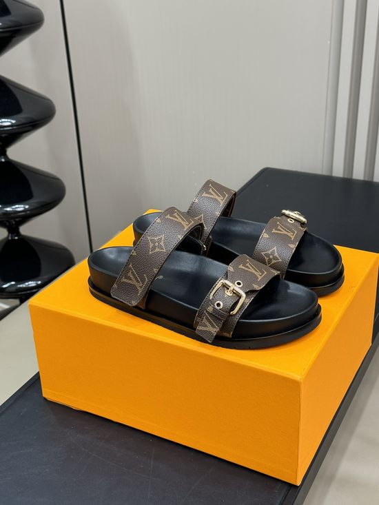 Louis Vuitton Classic Versatile Comfortable Casual Daily Slides