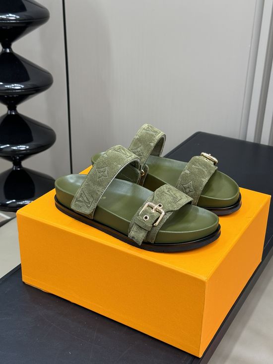 Louis Vuitton Classic Versatile Comfortable Casual Daily Slides