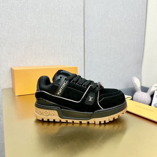 Louis Vuitton LV High Quality Basketball Sneakers with Durable Sole