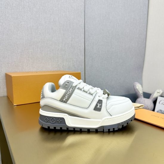 Louis Vuitton LV High Quality Basketball Sneakers with Durable Sole