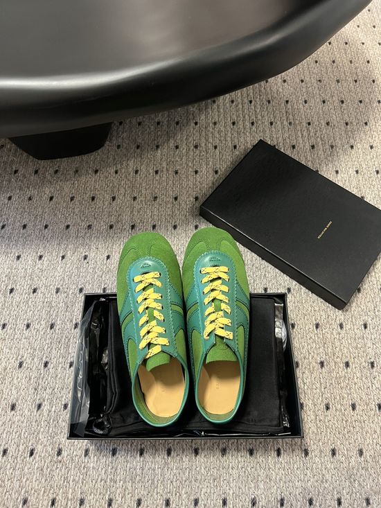 Dries Van Noten Vintage Suede Leather Casual Training Sneakers