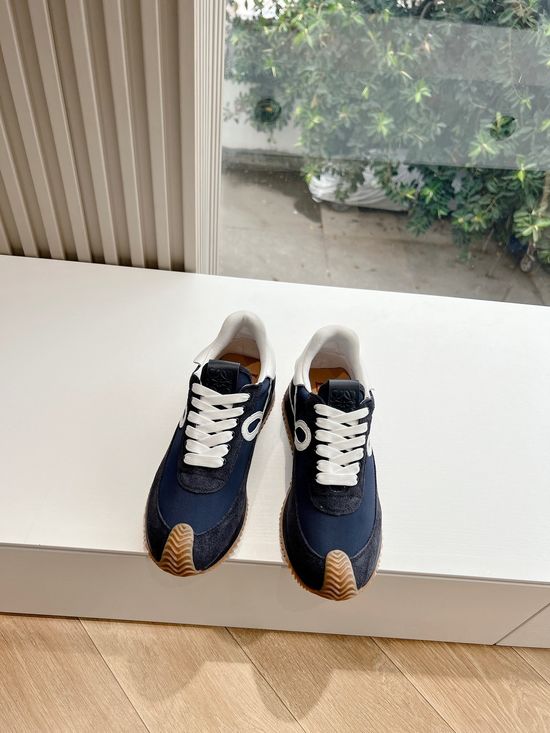 Loewe Color Block Hidden Heel Comfortable Casual Trainers