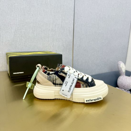 Smilerepublic Color Changing Light Up Low Top Canvas Shoes Elevated Sole