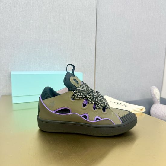Lanvin Premium Leather Versatile Daily Casual Sneakers