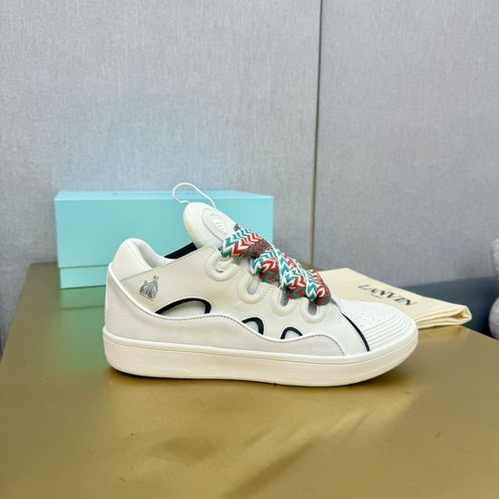 Lanvin Premium Leather Versatile Daily Casual Sneakers