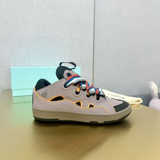 Lanvin Premium Leather Versatile Daily Casual Sneakers