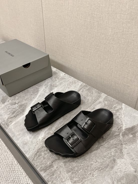 Balenciaga Cute Pattern Mule Slippers Comfortable Casual Slip-On Shoes