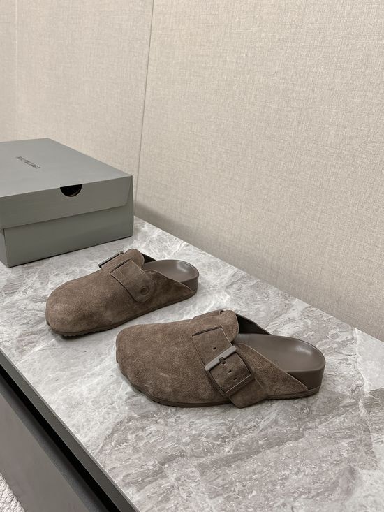 Balenciaga Cute Pattern Mule Slippers Comfortable Casual Slip-On Shoes