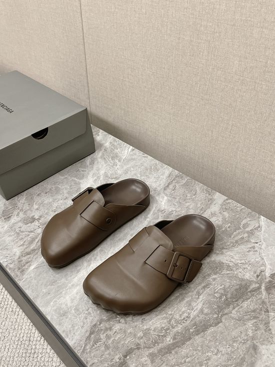 Balenciaga Cute Pattern Mule Slippers Comfortable Casual Slip-On Shoes