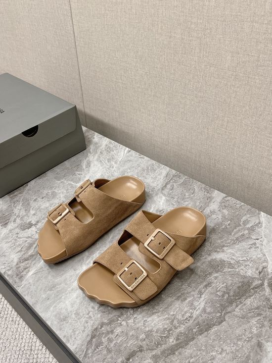 Balenciaga Cute Pattern Mule Slippers Comfortable Casual Slip-On Shoes
