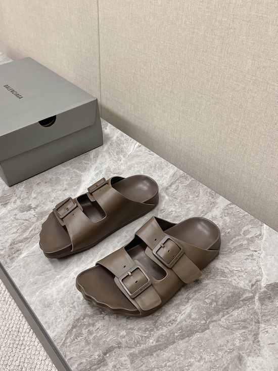 Balenciaga Cute Pattern Mule Slippers Comfortable Casual Slip-On Shoes