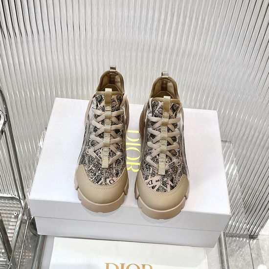 Christian Dior Comfortable Chunky Sneakers With Logo Webbing