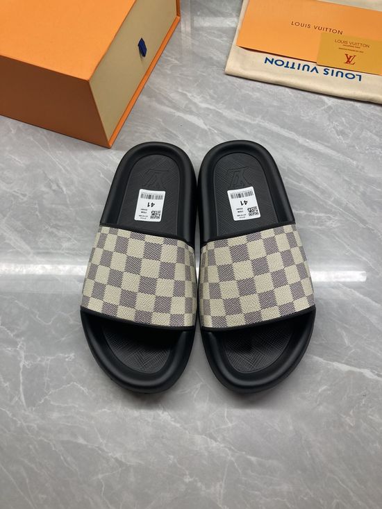 Louis Vuitton Comfortable Durable Premium Fashion Casual Slippers