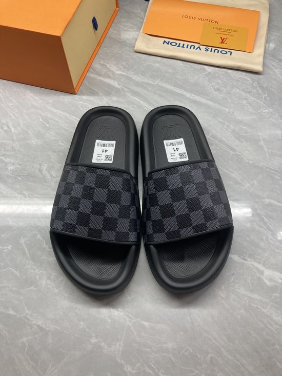 Louis Vuitton Comfortable Durable Premium Fashion Casual Slippers
