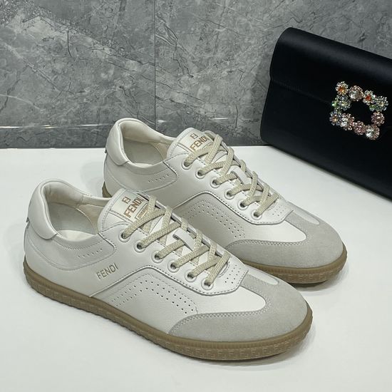 Fendi Classic Trainer Shoes with Premium Leather