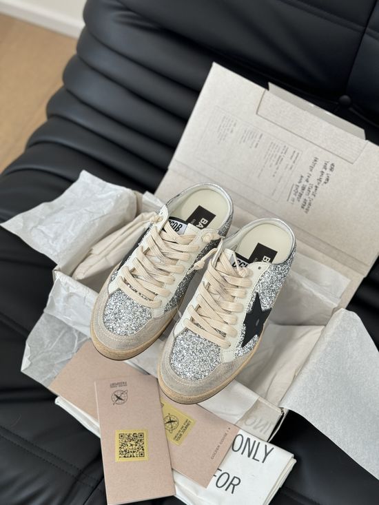 Golden Goose Casual Graffiti Distressed Sneakers Versatile Daily Footwear