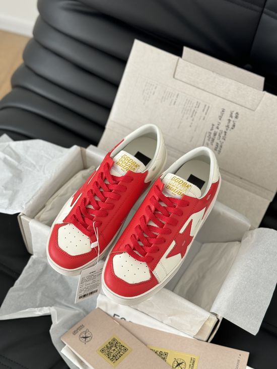 Golden Goose Casual Graffiti Distressed Sneakers Versatile Daily Footwear