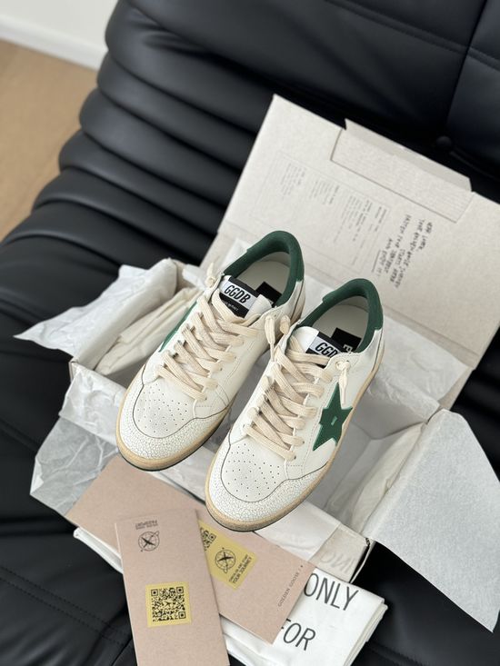 Golden Goose Casual Graffiti Distressed Sneakers Versatile Daily Footwear