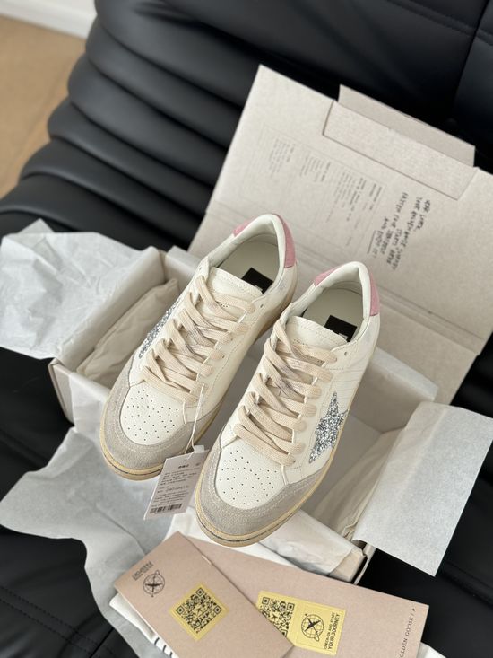 Golden Goose Casual Graffiti Distressed Sneakers Versatile Daily Footwear