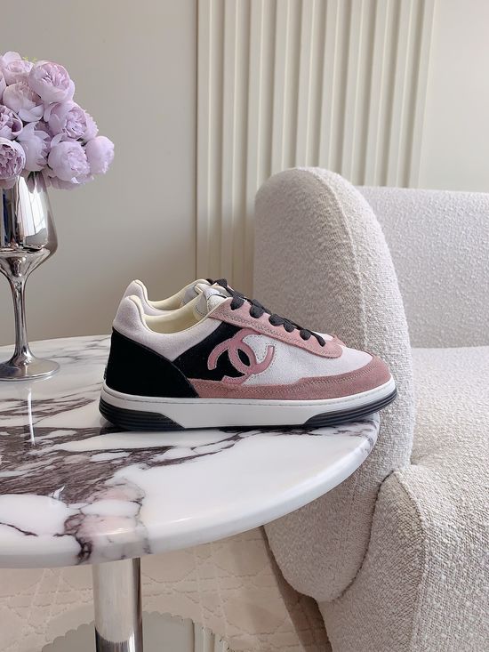 Chanel Panda Style Sports Plank Shoes in Leather