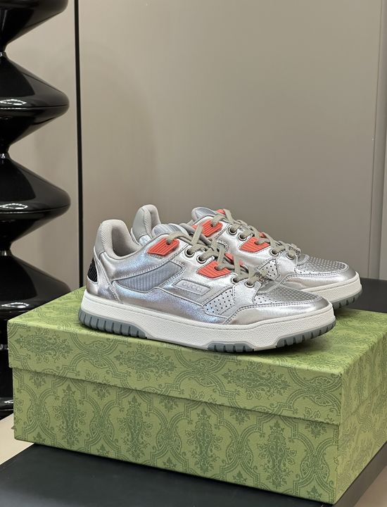 Gucci Classic Leather Splicing Casual Sneakers For Daily Wear