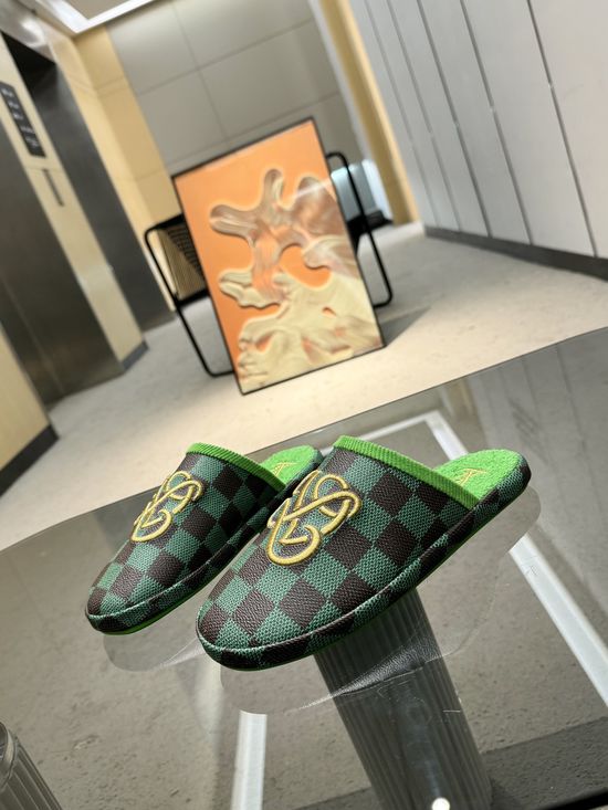 Louis Vuitton Vintage Fashion Co-branded Comfortable Casual Slides