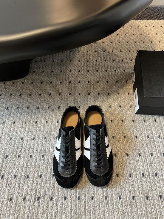Dries Van Noten Vintage Suede Leather Casual Training Sneakers