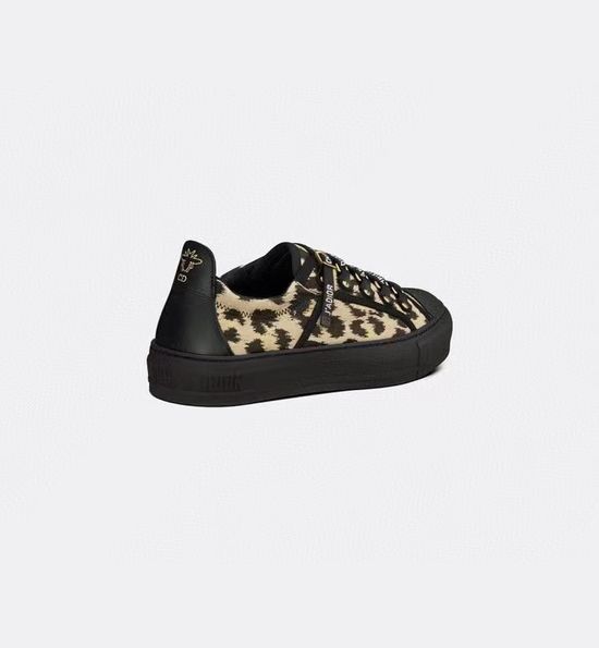 Christian Dior Cotton Canvas Garden Shoes with Star Sole