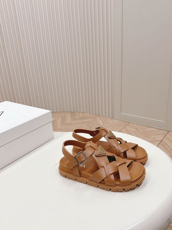 Prada Fashionable Non-slip Sandals Comfortable Stylish For Daily Wear