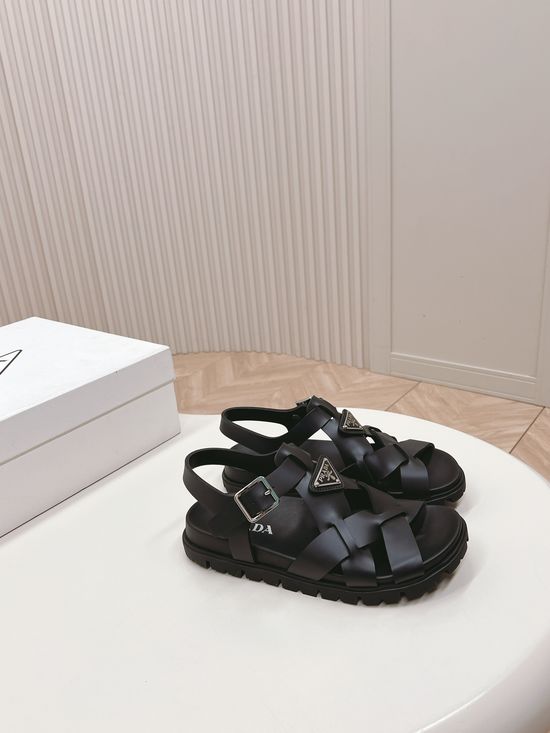 Prada Fashionable Non-slip Sandals Comfortable Stylish For Daily Wear