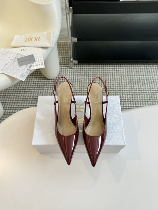 Jimmy Choo Adjustable Strap Patent Leather High Heel Sandals