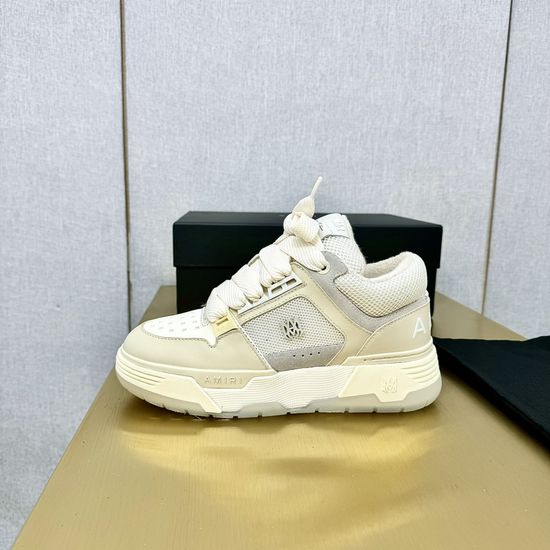 Ami Premium Casual Leather Sneakers Comfortable Platform Daily Shoes