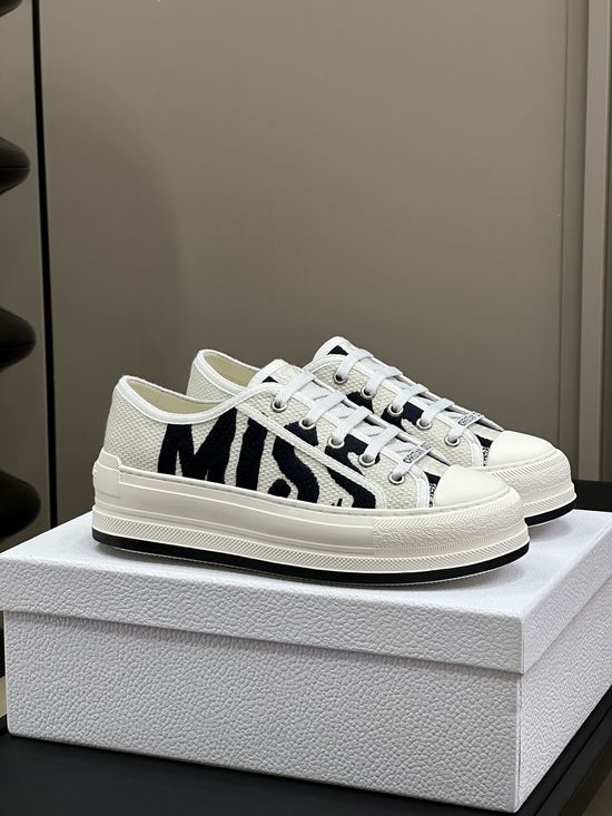 Christian Dior Embroidered Cushioned Non-Slip Comfortable Athletic Shoes