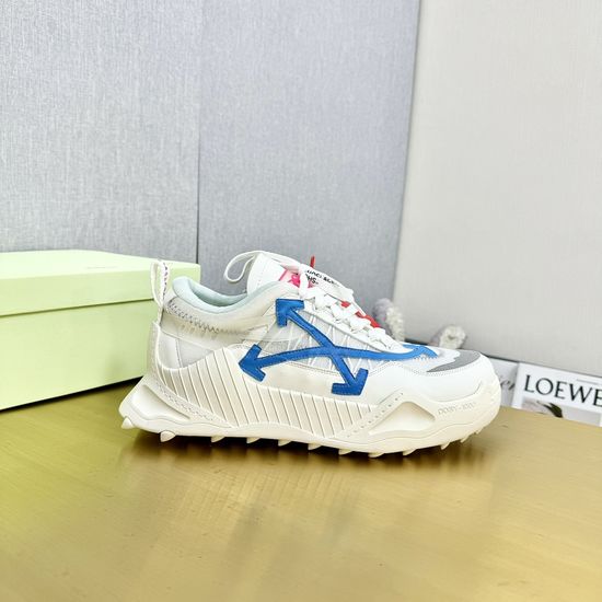 Fendi Breathable Mesh Sneakers Genuine Leather Stitching Non-slip Sole