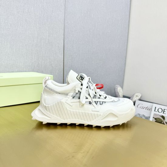 Fendi Breathable Mesh Sneakers Genuine Leather Stitching Non-slip Sole
