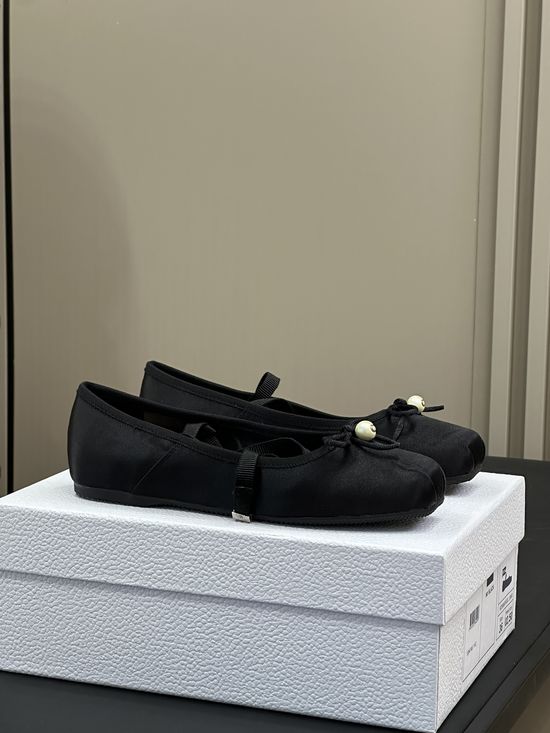 Christian Dior Classic Lambskin Lined Comfortable Ballet Flats