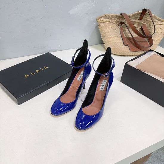 Alaia Elegant Round Toe High Heel Dress Shoes