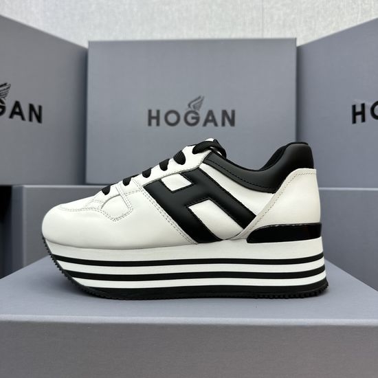 Hogan Urban Trendy Thick-Soled Leather Casual Shoes