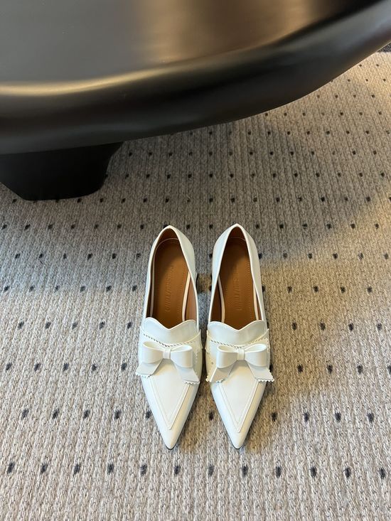 ShushuTon Bow Decor Patent Leather Upper Classic Mary Jane Shoes