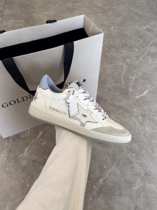 Golden Goose Premium Graffiti Blue Tail Star Casual Vintage Sneakers