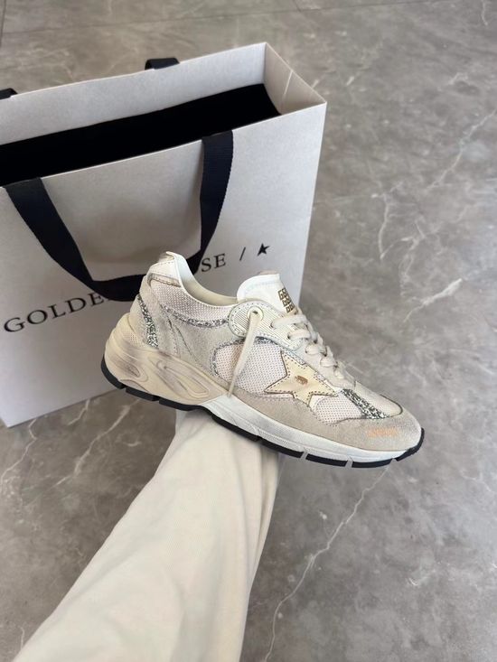 Golden Goose Premium Retro Casual Sneakers With Customized Upper Material