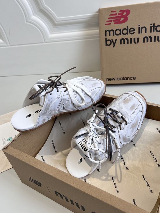 Miu Miu Popular Slip-on Walking Shoes with Unique Design