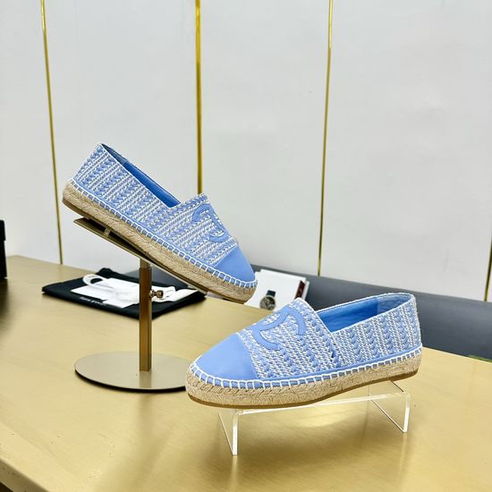 Chanel Hand-stitched Loafer with Double C Logo Accent