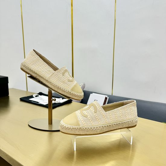 Chanel Hand-stitched Loafer with Double C Logo Accent