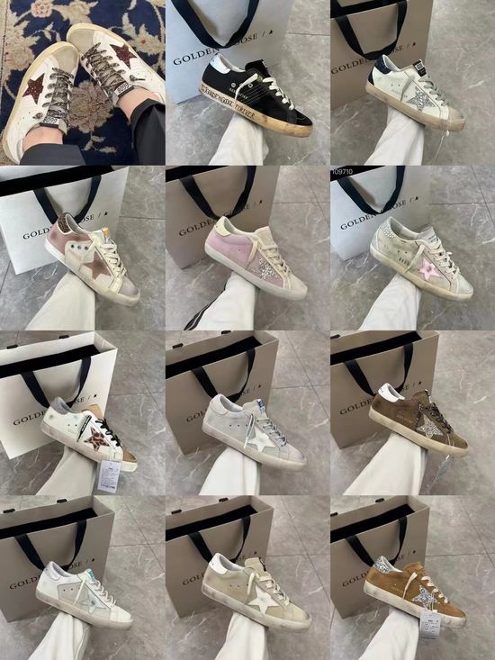 Golden Goose Classic Distressed Daily Casual Comfortable All-match Sneakers