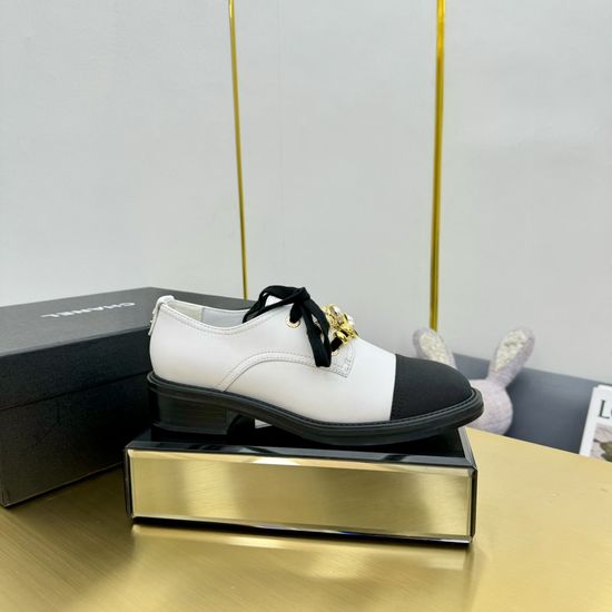 Chanel Premium Leather Ankle Boots with Pearl Decor